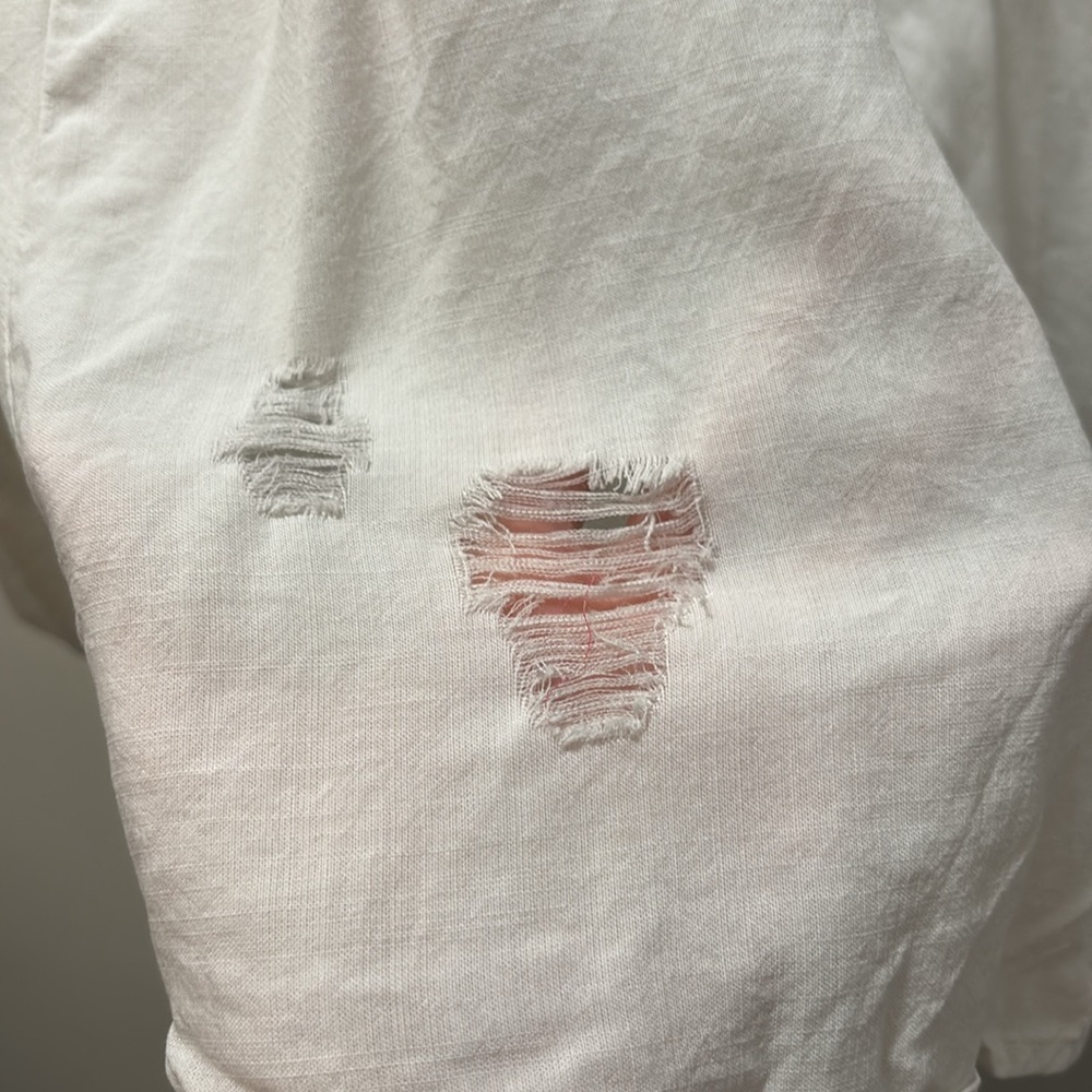 Bella Dahl Distressed Button Down. - image 4